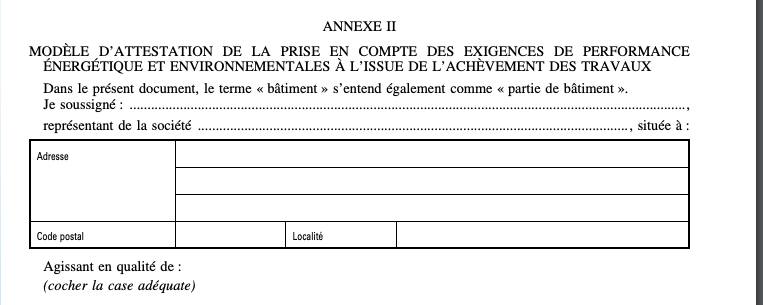 Les Diagnostiqueurs Pourront Bien Remplir L’attestation RE 2020 | Dimag